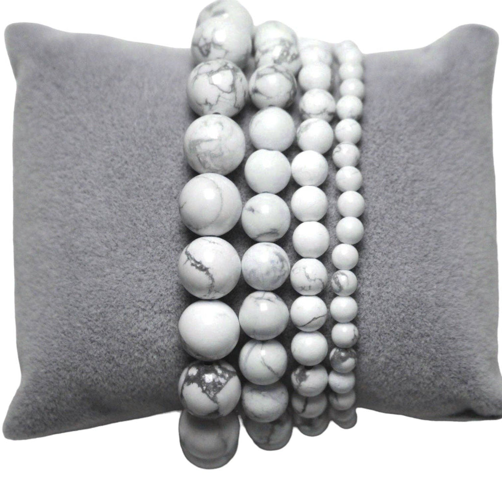 Bracelet Howlite Blanche - Anti-stress