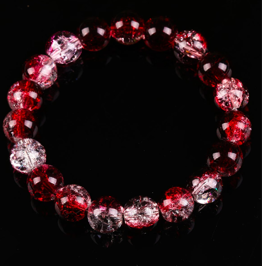 Bracelet Anti-Dépression en Agate Rouge (8 mm)